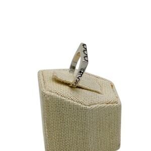 Vintage Carolyn Pollack Tribal Cochiti Sterling Ring Sz 6